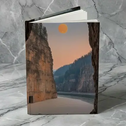 Cave View Full Moon Canyon River