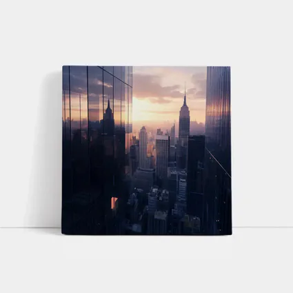 New York City Skyline at Dusk