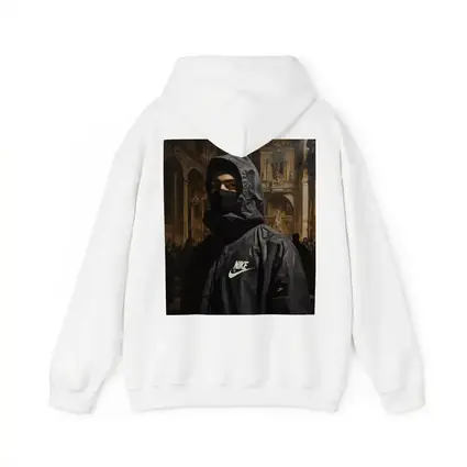 Nike Hooded Figure Baroque Church Painting