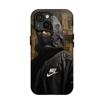 Nike Hooded Figure Baroque Church Painting