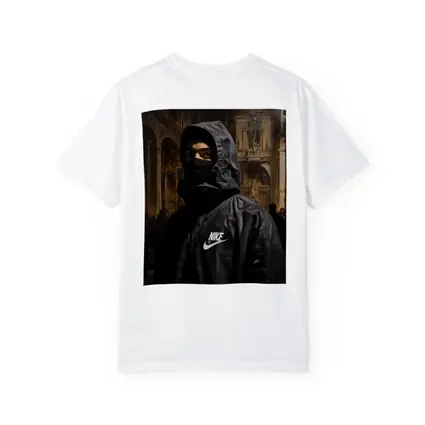 Nike Hooded Figure Baroque Church Painting