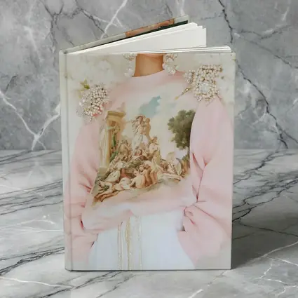 Pink Baroque Angels Classical Art Sweatshirt