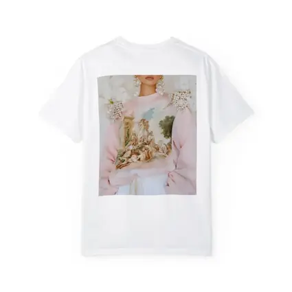Pink Baroque Angels Classical Art Sweatshirt