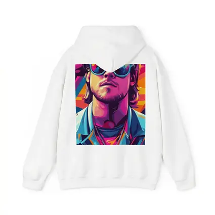 Cool Guy Sunglasses Retro Pop Art Style