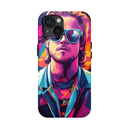 Cool Guy Sunglasses Retro Pop Art Style