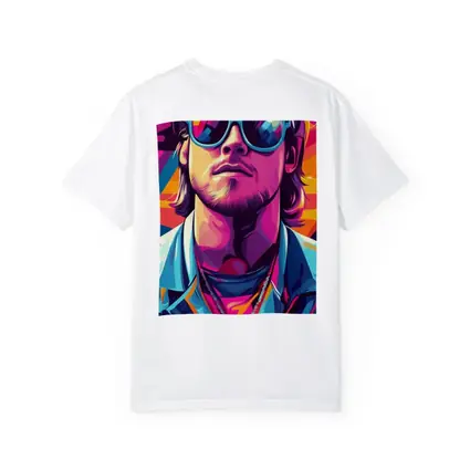 Cool Guy Sunglasses Retro Pop Art Style