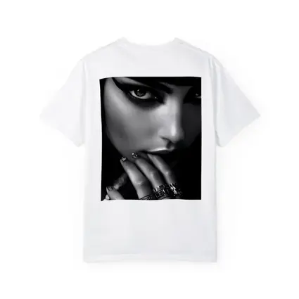Egyptian Queen Black White Portrait Close Up