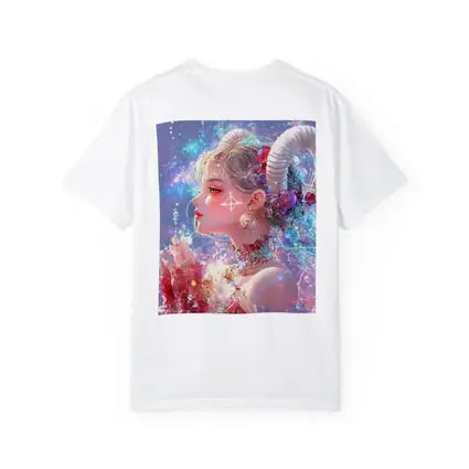 Anime Aries Girl Celestial Fantasy Art
