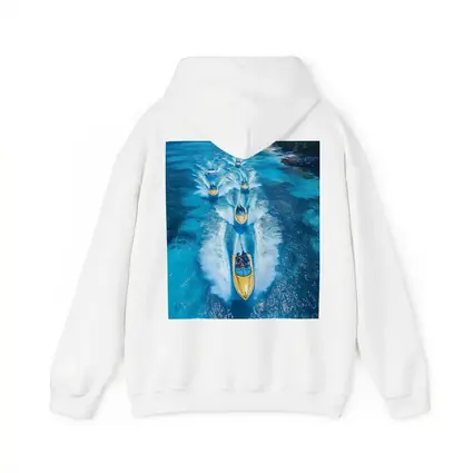 Speed Boats Racing Tropical Blue Ocean Waters