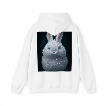 Crystal Diamond Bunny Rabbit Dark Background