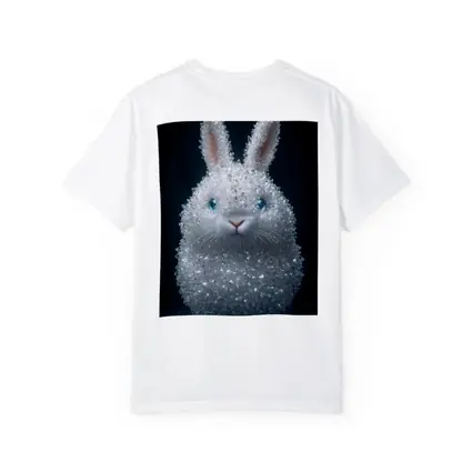 Crystal Diamond Bunny Rabbit Dark Background