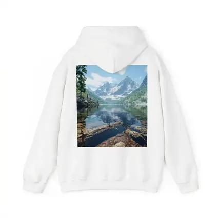 Snow Mountain Lake Clear Water Reflection