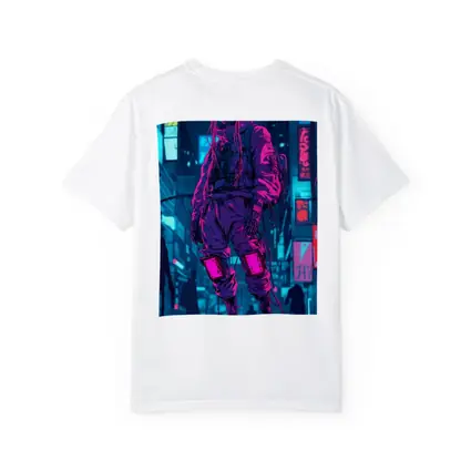 Cyberpunk Street Fighter Neon City Night