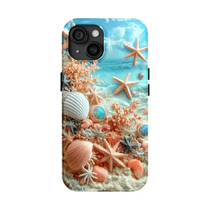 Starfish Shells Coral Pearl Tropical Beach