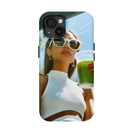 Woman Sunglasses Green Juice Summer Car