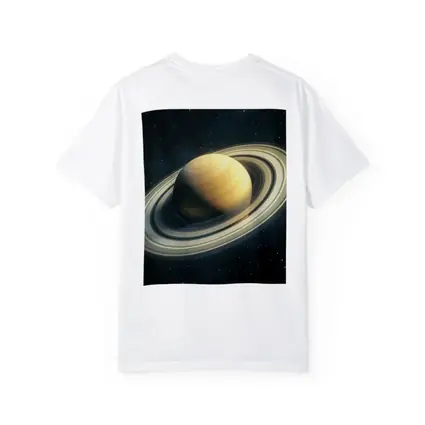 Saturn Planet Rings Deep Space Stars