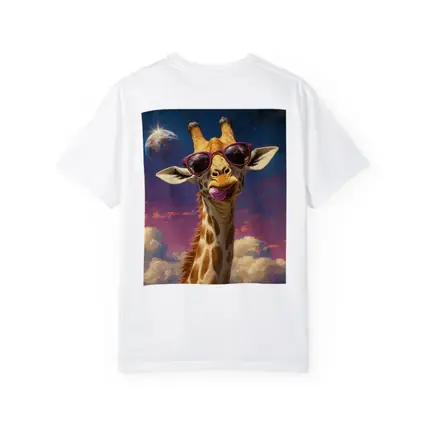 Cool Giraffe Sunglasses Space Sky Art