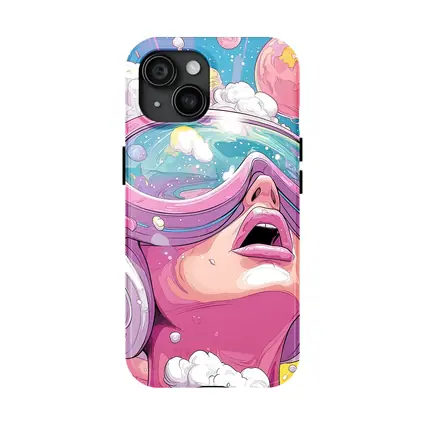 Anime Girl VR Goggles Cosmic Space Dream
