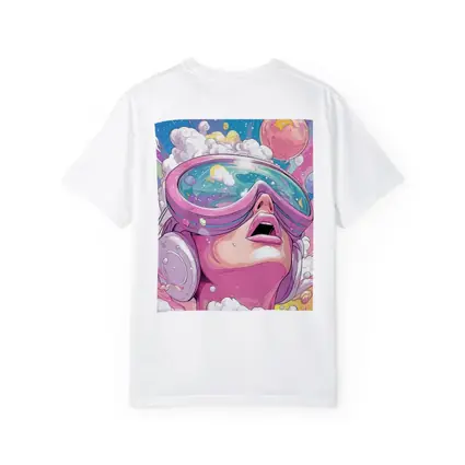 Anime Girl VR Goggles Cosmic Space Dream