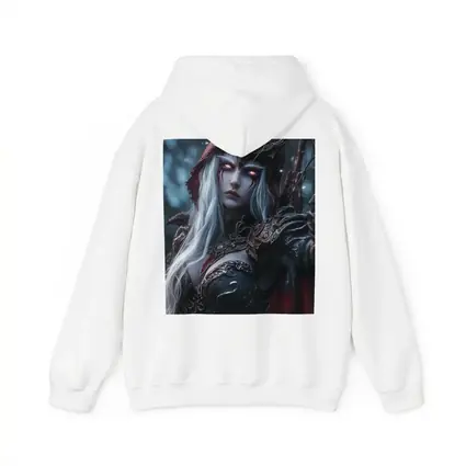 Dark Elf Warrior Queen Snowy Forest