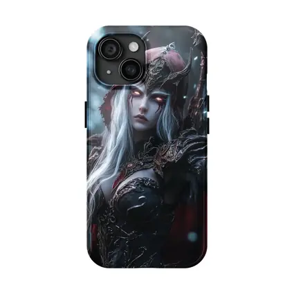 Dark Elf Warrior Queen Snowy Forest