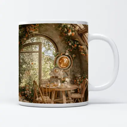 Floral Arch Cottage Garden Room Interior