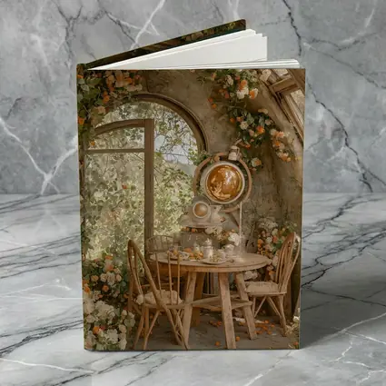 Floral Arch Cottage Garden Room Interior