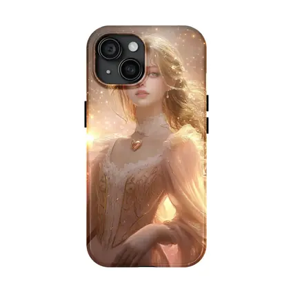 Fantasy Girl Golden Stars Dreamy Pink Gown