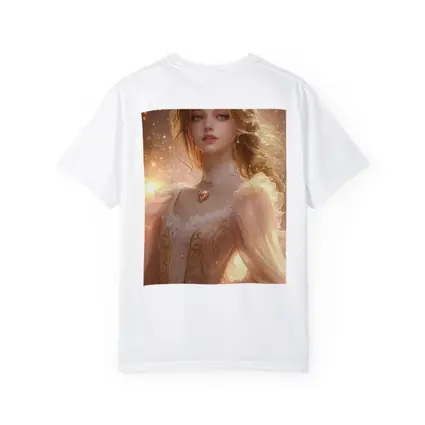Fantasy Girl Golden Stars Dreamy Pink Gown
