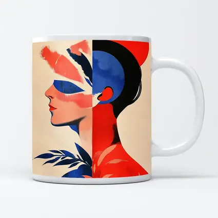 Eat The Rich Woman Political Art Deco