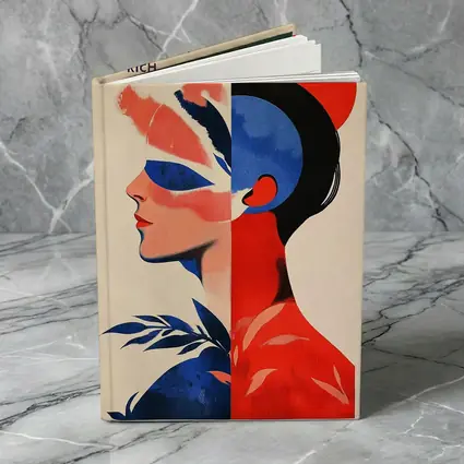Eat The Rich Woman Political Art Deco
