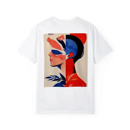 Eat The Rich Woman Political Art Deco
