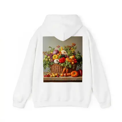 Harvest Basket Vegetables Fruits Oil Painting