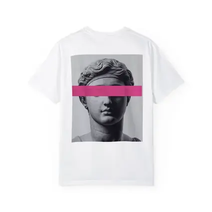 Greek Goddess Statue Pink Bar Pop Art