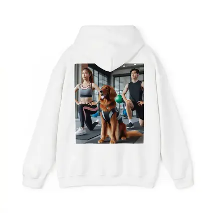 Golden Retriever Dog Gym Fitness Workout