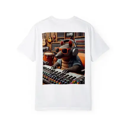 Armadillo DJ In Music Recording Studio