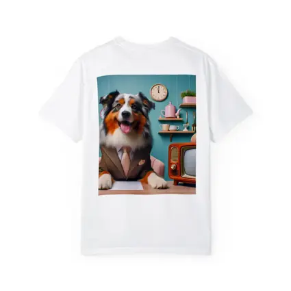 Australian Shepherd Dog Suit Retro Kitchen