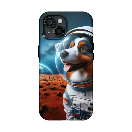 Australian Shepherd Astronaut Dog Space Planet