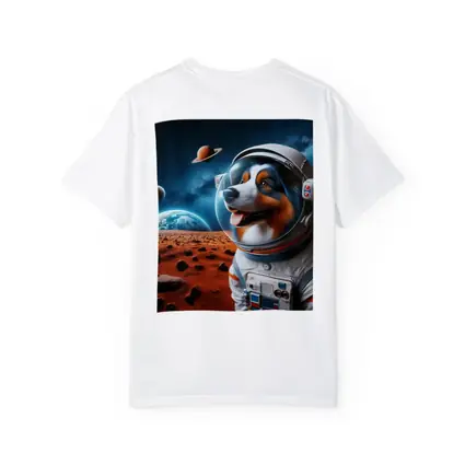Australian Shepherd Astronaut Dog Space Planet