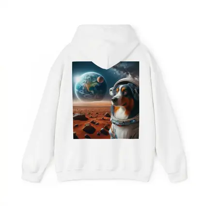 Australian Shepherd Astronaut Dog Space Mars