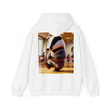 Dancing Badger In Ballet Studio Art