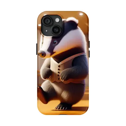 Dancing Badger In Ballet Studio Art