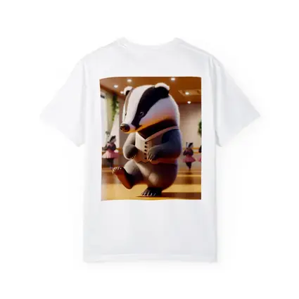 Dancing Badger In Ballet Studio Art