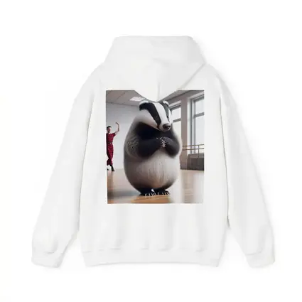 Dancing Badger In Ballet Studio Art