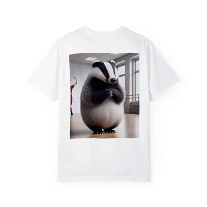 Dancing Badger In Ballet Studio Art