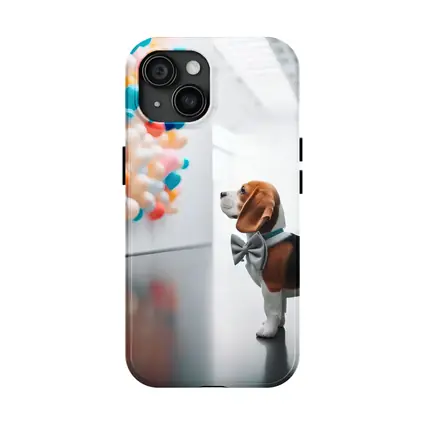 Beagle Puppy Bow Tie Art Gallery Balloons