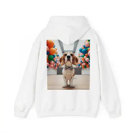 Beagle Dog Bow Tie Colorful Balloons Gallery