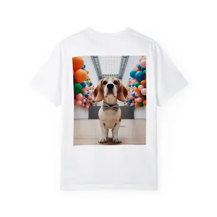 Beagle Dog Bow Tie Colorful Balloons Gallery