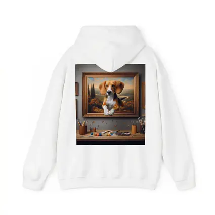 Beagle Puppy Classical Oil Painting Art