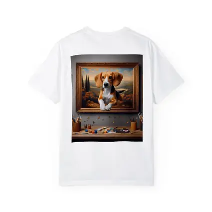 Beagle Puppy Classical Oil Painting Art